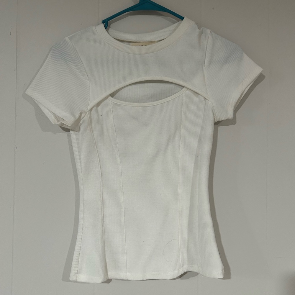 Small Gilded Intent Top With Cut Out